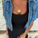 PEARL COIN NECKLACE