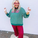 Merry Stripe Top
