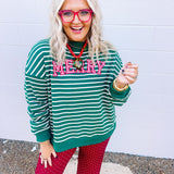 Merry Stripe Top