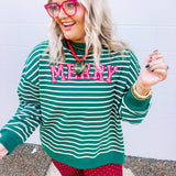 Merry Stripe Top