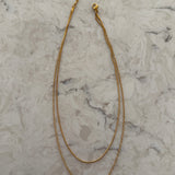 DOUBLE LAYERED NECKLACE