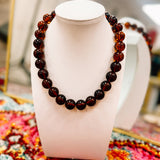 Tortoise Beaded Necklace