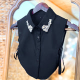 The Finishing Touch Faux Collar in Multiple Patterns