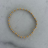 TWO TONED BEADED BRACELET