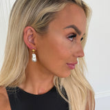 PEARL DROP EARRINGS