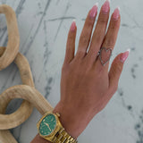 SILVER HEART RING