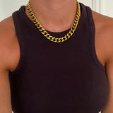 CHUNKY GOLD NECKLACE