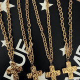 THE HAMMERED CROSS NECKLACE