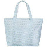TRVL Jumbo Tote: Blue Petite Fleure