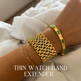 EXTENDERS FOR THIN WATCH BAND