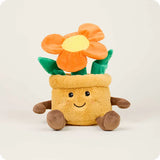 Warmies Orange Flower Pot