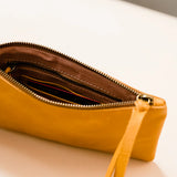 Able Rachel Wristlet: Cognac