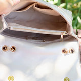 Caroline Hill Mia Crossbody in Pearl VQ