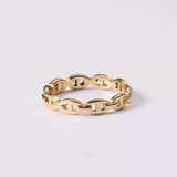 GOLD SMALL SHELL RING