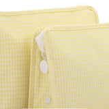 TRVL Large Roadie: Gingham Buttercup