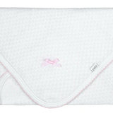 Paty Knit Receiving/Swaddle Blanket
