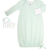 Overlap Shoulder Gown W/Bow