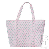 TRVL Jumbo Tote: Pink Petite Fleure