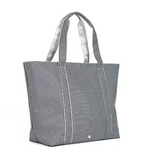 TRVL Jumbo Tote: Gingham Black