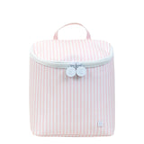 TRVL Take Away Insulated Lunch Back: PimLico Stripe Pink