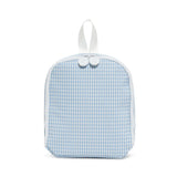 TRVL Bring It Lunch Bag: Gingham Mist