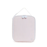 TRVL Lunch Box Insulated Lunch Bag: PimLico Stripe Pink