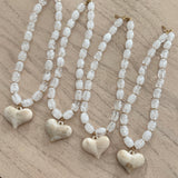WHITE HANNAH NECKLACE