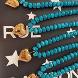 BLUE HEART NECKLACE