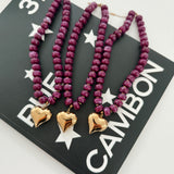 PURPLE HEART NECKLACE