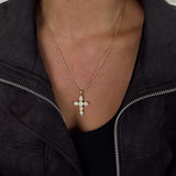 NOELLE CROSS NECKLACE