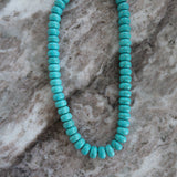 TURQUOISE CHUNKY NECKLACE
