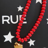 RED HEART NECKLACE