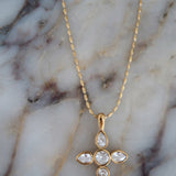 NOELLE CROSS NECKLACE
