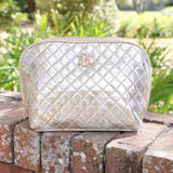 Caroline Hill Capri Large Pouch Champagne Pop