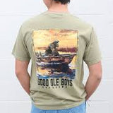 Bigfoot Marsh Boat Tee