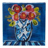 GH: Poppies Blue and White Canvas