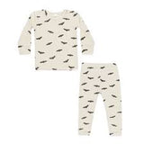 Quincy Mae Bats Waffle Slouch Sets