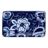 GH: Blue and White Flower Trinket Tray