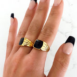 BLACK SQUARE RING