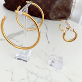 LARGE GOLD HOOPS