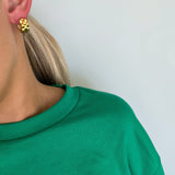 SMALL GOLD ROLLY HOOPS