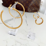 SMALL GOLD HOOPS