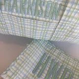 TRVL Large Roadie: Green Plaid