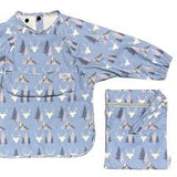 The Grayson Long Sleeve Bib Blue Mountains