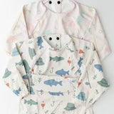 The Grayson Long Sleeve Bib Lakeside Blooms