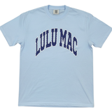LULU MAC: Navy Polka Dot LULU MAC Tee