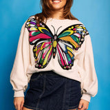 Queen of Sparkles Butterfly Crew