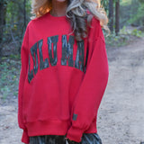 LULU MAC x MOSSY Red Camo Crew