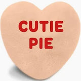 Warmies Sweetheart Cutie Pie Peach Conversation Heart