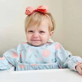 The Grayson Long Sleeve Bib Peach Blossom